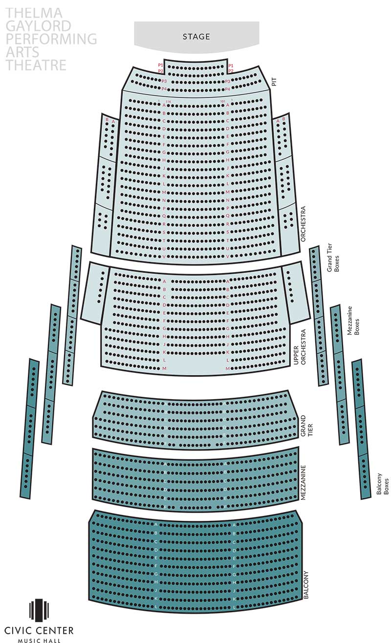 Okc Civic Center Seating Chart