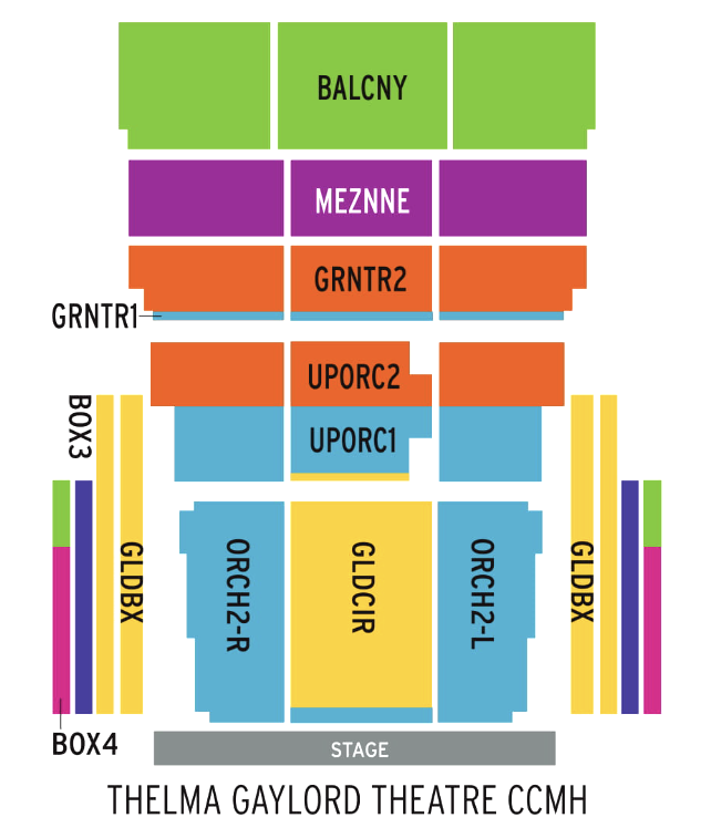 Red White And Boom Seating Chart