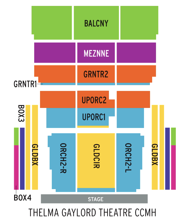 Oklahoma Civic Center Seating Chart