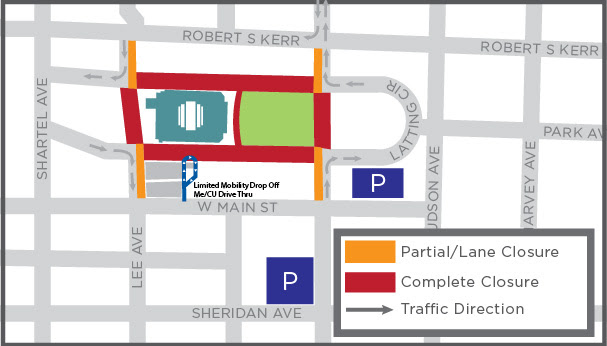 22-23 C7 Road Closure map
