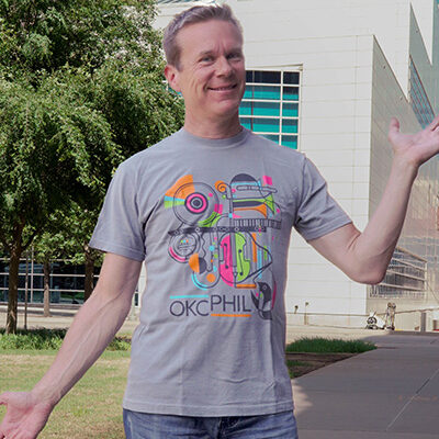 Gray OKCPHIL T-Shirt