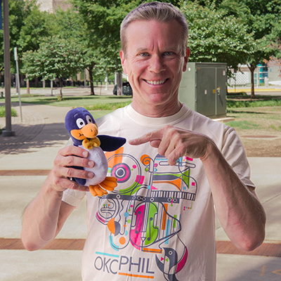 OKCPHIL Phil the Penguin